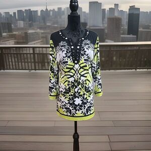 JM collection Women's Top Size 2x